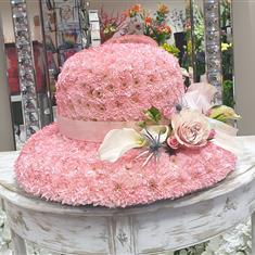 Pink hat