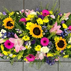 Summer bright coffin spray 